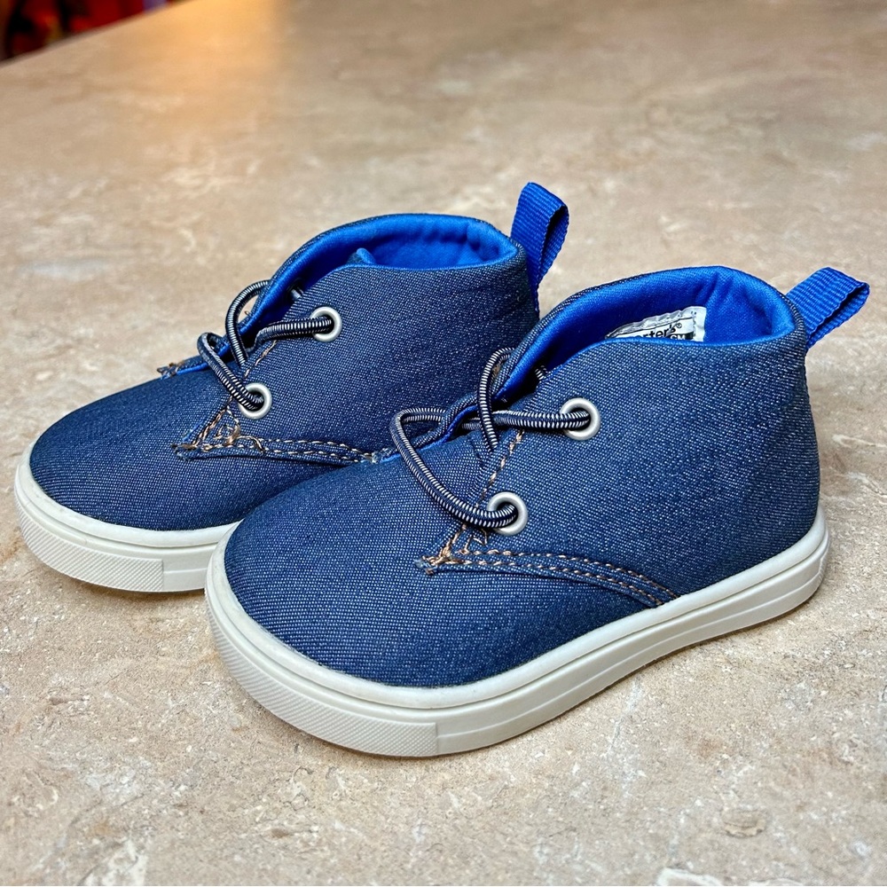 Carter’s Demin Chukka Sneakers Toddler 5